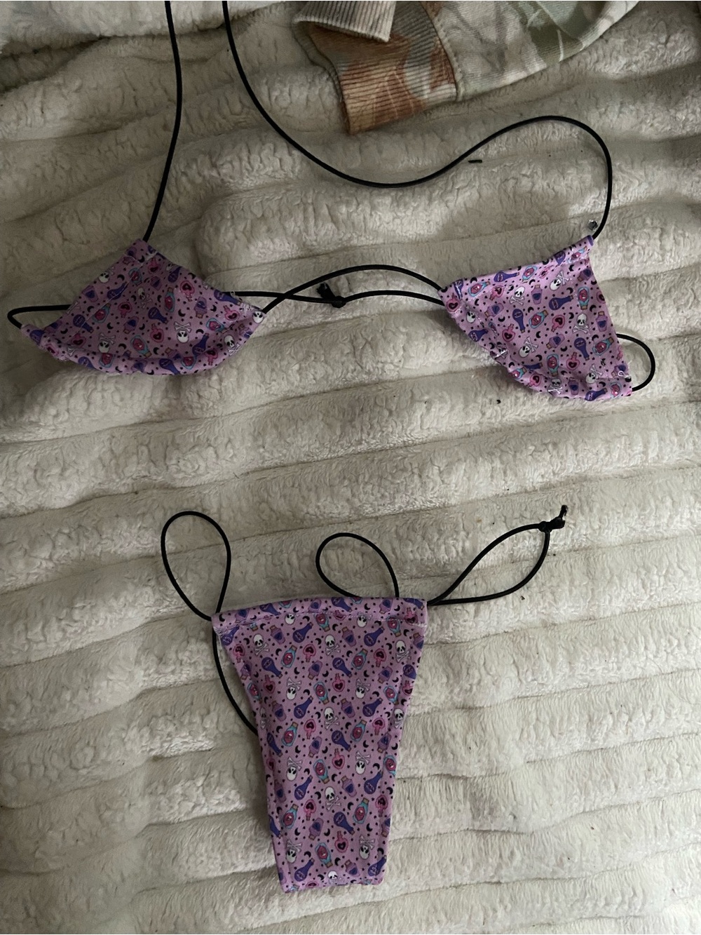 Purple Poison Micro Bikini Set